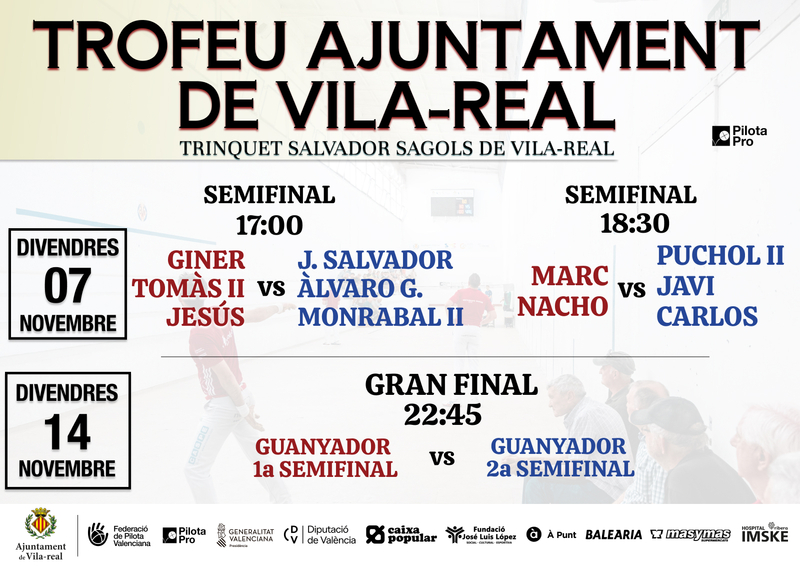 TROFEU AJUNTAMENT DE VILA-REAL