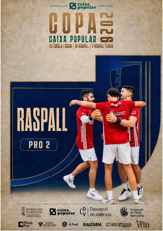 COPA CAIXA POPULAR RASPALL PRO 2  Diputació de Valencia 2026