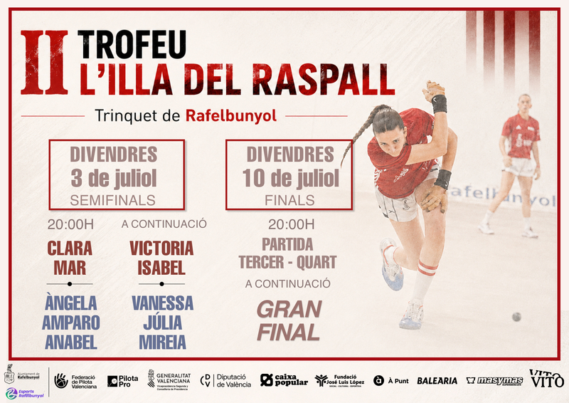 II Trofeu l'illa del Raspall Rafelbunyol  