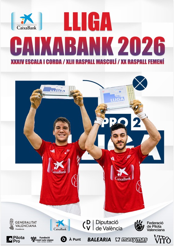 LLIGA CAIXABANK PRO2 RASPALL 2026