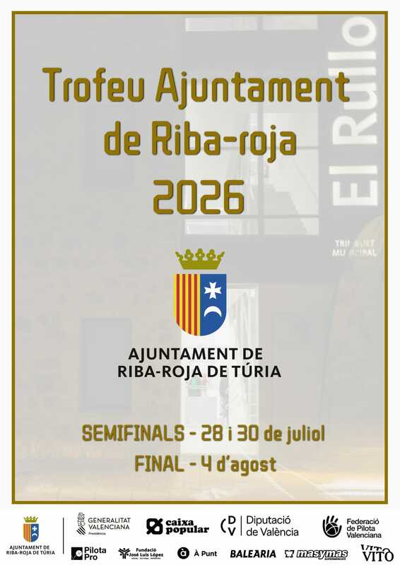 Trofeu Ajuntament de Riba-roja 2026