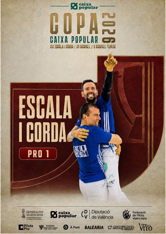 COPA CAIXA POPULAR PRO 1 Diputació de València 2026 Escala i corda