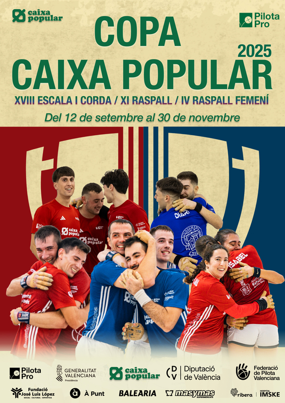 COPA 2 CAIXA POPULAR DIPUTACIÓ DE VALÈNCIA 2025
